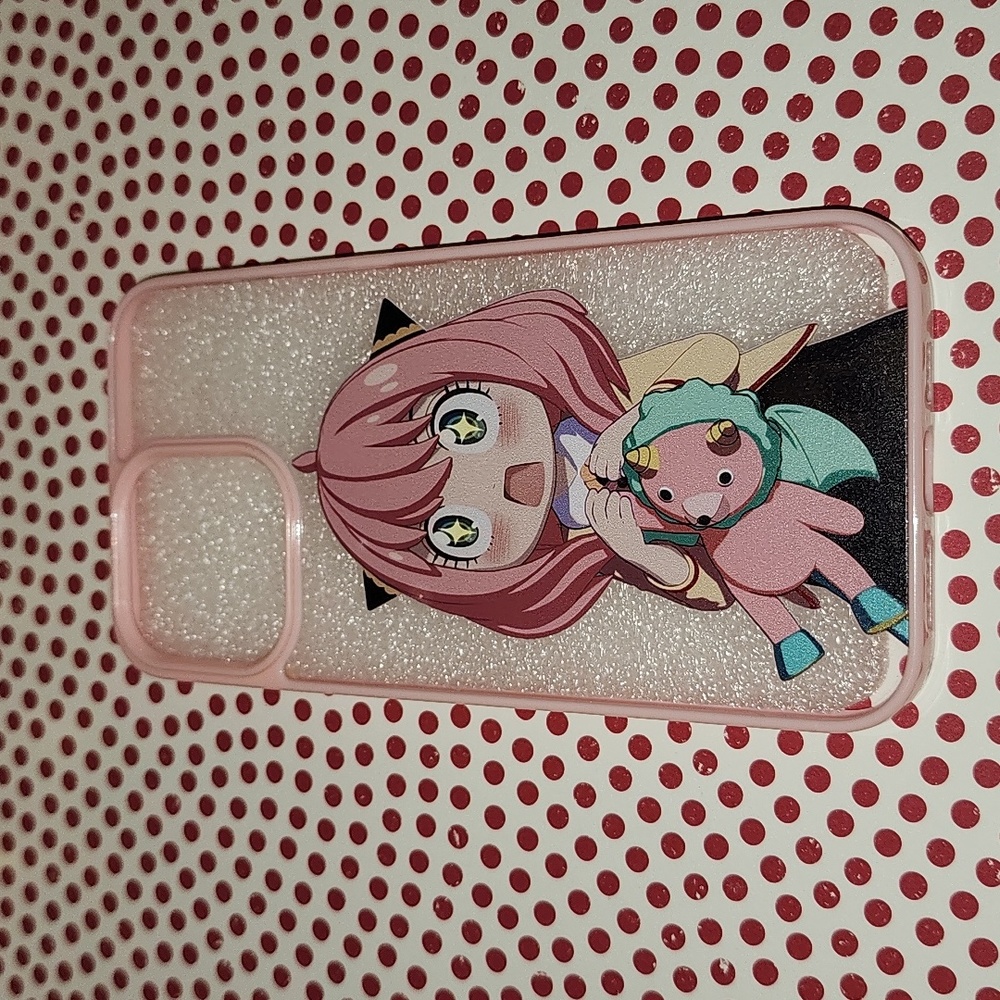 Brand new Apple IPhone 14 Pro Max Spy × Family Anya Forger Silicone phone case